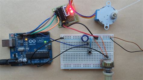 Arduino Unipolar Stepper Motor Control