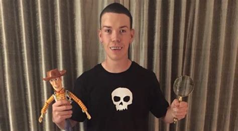 Will Poulter Dresses as Sid From 'Toy Story' for Halloween to Raise ...