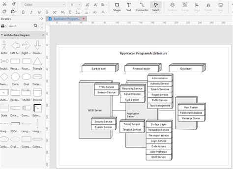 How to Draw Architecture Diagram: A Stepwise Tutorial | EdrawMax Online