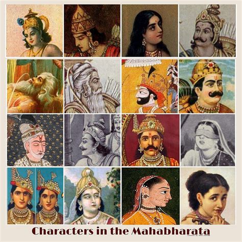 List of characters in the Mahabharata - Wikipedia | List of characters ...