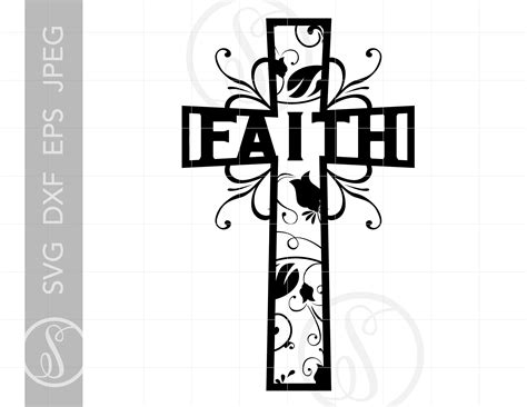 Infinity Faith Cross SVG Clipart Vectorency | ubicaciondepersonas.cdmx.gob.mx