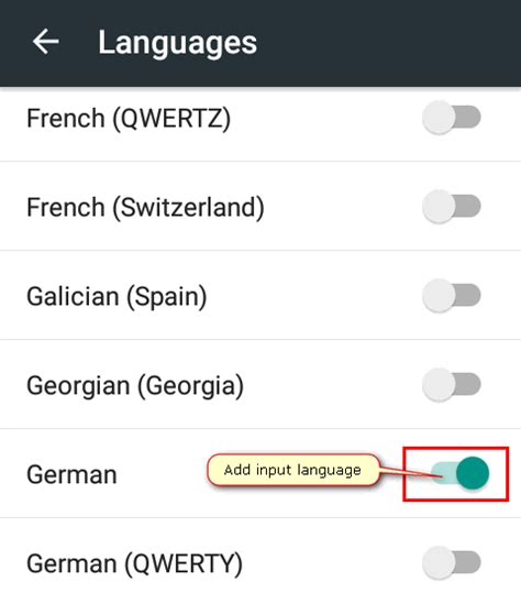 How to Add Another Input Language on Android or Remove Keyboard Language