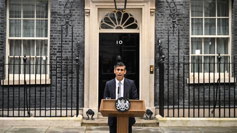 Rishi Sunak Delivers His First Speech as Prime Minister - The New York Times