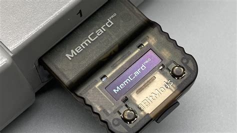 8BitMods MemCard Pro PlayStation Memory Card Adapter Revealed