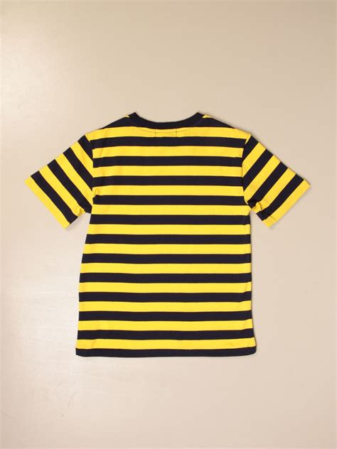 POLO RALPH LAUREN BOY: Striped T-shirt | T-Shirt Polo Ralph Lauren Boy Kids Yellow | T-Shirt ...