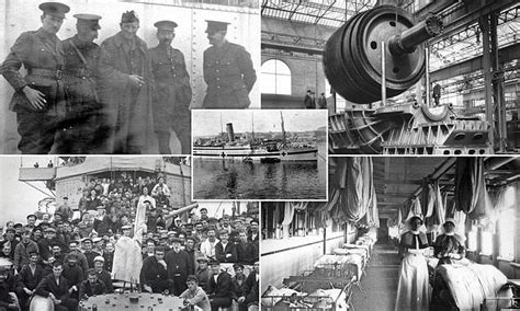 Unseen pictures explore life on board the colossal hospital ship HMHS Britannic | Daily Mail Online