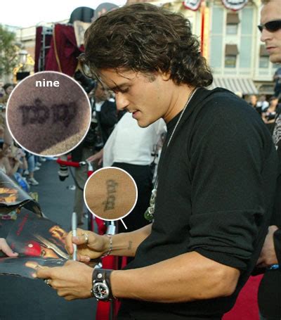 Orlando Bloom Tattoos – Celebrities Tattooed