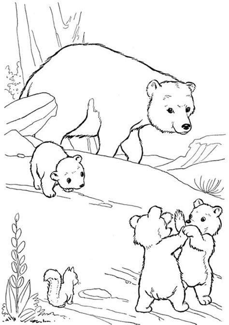 Little Bear Coloring Pages - Free Coloring Pages Printables