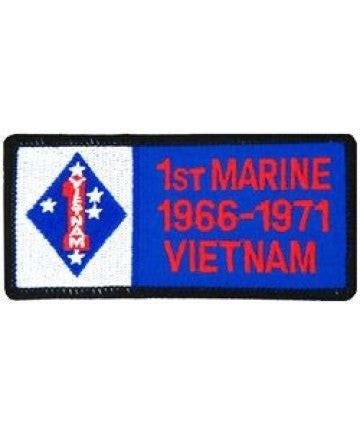 1st Marine Division Vietnam 1966 - 1971 3" Patch – Design-Apparel.com