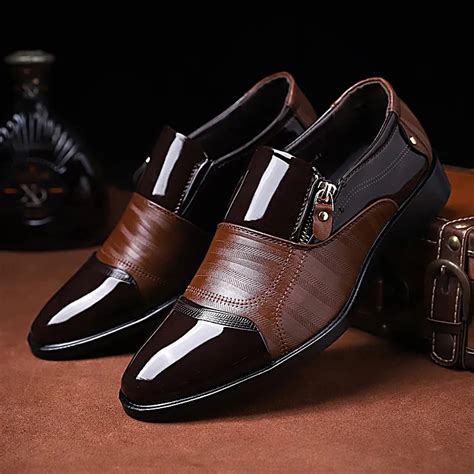 New Men's Leather Dress Shoes