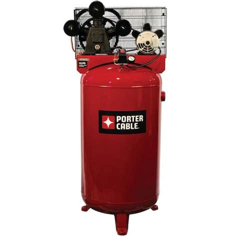 Porter-Cable 80 Gal. Vertical Stationary Air Compressor PXCMLA4708065 - The Home Depot