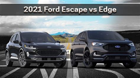 2021 Ford Edge vs Escape - Measurements, features and more | Cars with Steve