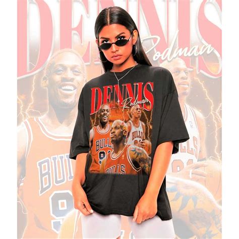 Retro Dennis Rodman Shirt -Dennis Rodman Graphic Tee,Dennis - Inspire Uplift