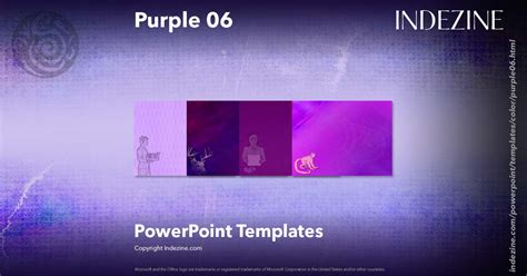 Purple 06 PowerPoint Templates