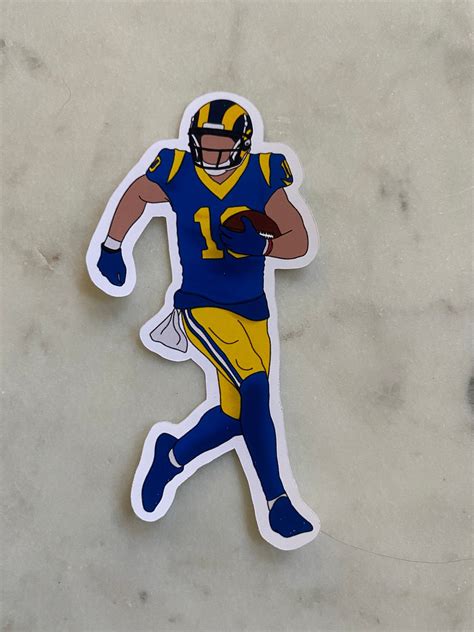 Los Angeles Rams Cooper Kupp Sticker | Etsy