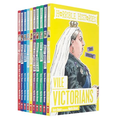 Terry Deary Horrible Histories Series Collection 10 Books Set | The Book Bundle