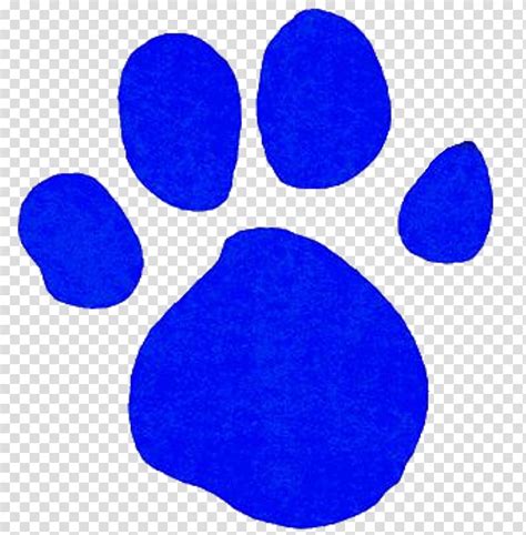 Blue Paw Prints Clip Art