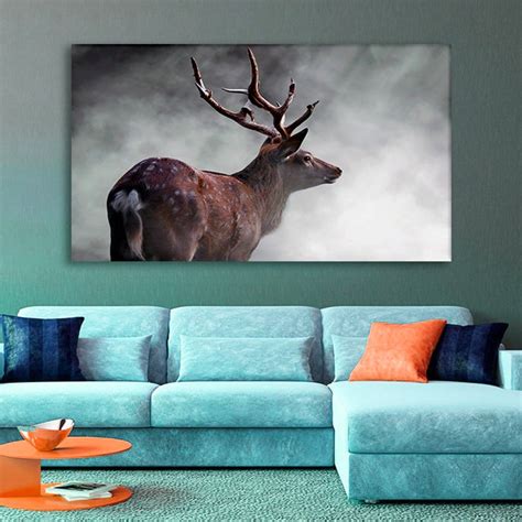 Canvases Set of Deer Deer Wall Art Deere Canvas Deer Canvas - Etsy