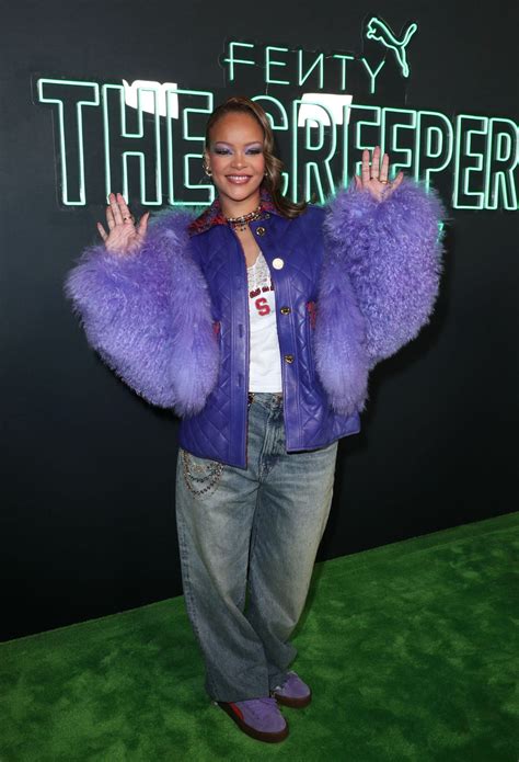 RIHANNA at Fenty x Puma Creeper Phatty Launch Party in Los Angeles 12/18/2023 – HawtCelebs