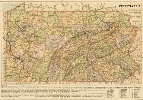 1870's Pennsylvania Maps