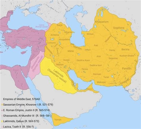 Sassanid empire map | Geography map, Infographic map, Historical maps