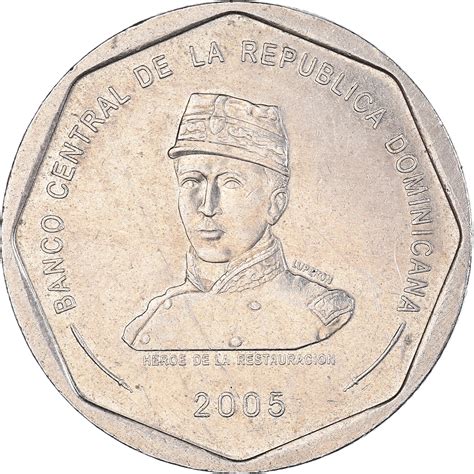 Coin, Dominican Republic, 25 Pesos, 2005 | North & Central American and ...