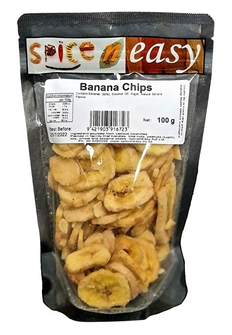 Buy Banana Chips - New Zealand| SpicenEasy