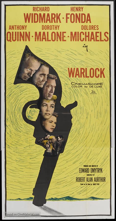 Warlock (1959) movie poster