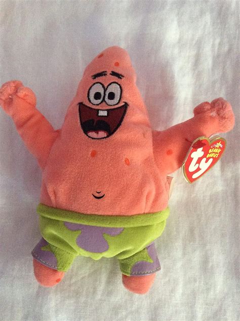 Bob Esponja Pelúcia Estrela Patrick 16cms De Altura da Ty! | Amazon.com.br