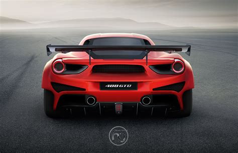 Quickie | Ferrari 488 GTO. on Behance