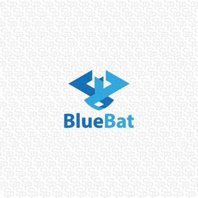 Blue Bat | Logo Design Gallery Inspiration | LogoMix