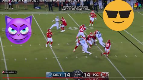 NFL Detroit Lions Vs Kansas City Chiefs Week 1 Reaction LIONS ARE NEW INPROVED, LIONS BEAT SB ...