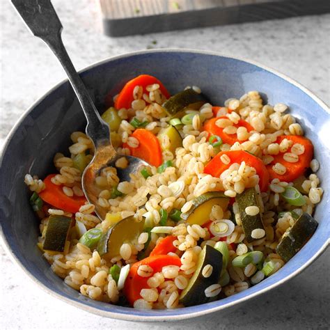 Vegetable and Barley Pilaf Recipe | Taste of Home