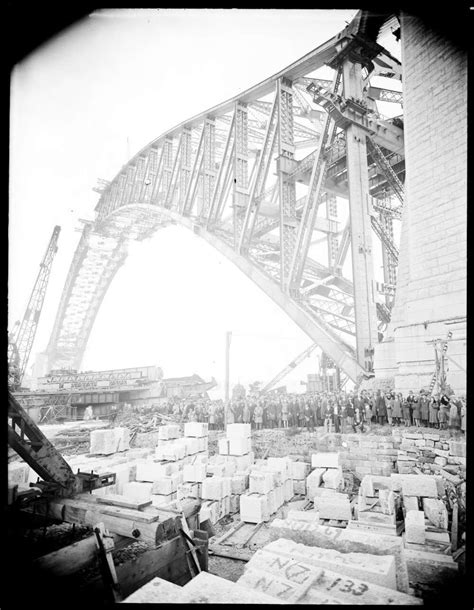 Sydney Harbour Bridge construction | Sydney harbour bridge, Sydney city, Bridge