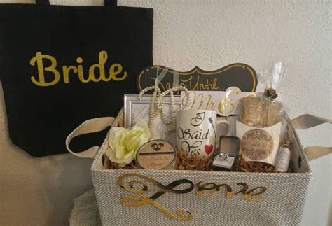 Engagement Gift Basket by NobilityDesign on Etsy (With images) | Engagement gift baskets ...