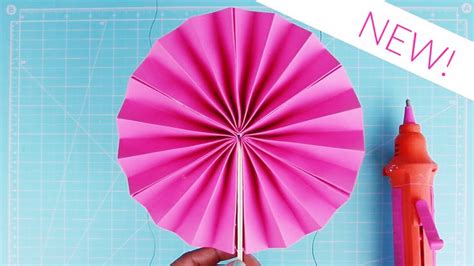 Paper Craft Ideas | Handmade paper fan using origami paper | How To ...