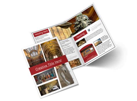 Museum Information Brochure Template | MyCreativeShop