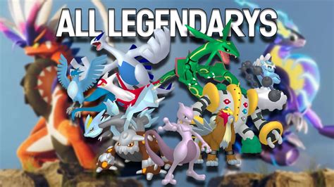 Pokémon Scarlet & Violet: All Legendary Pokémon