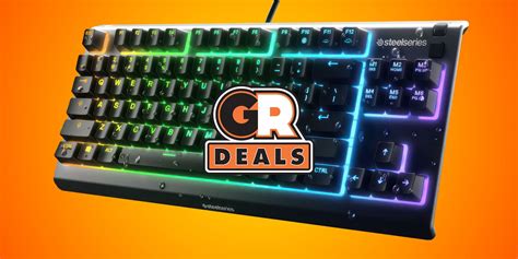 Get SteelSeries Apex 3 TKL RGB Gaming Keyboard for 22% Off