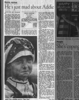 Gene Siskel Movie Review—PAPER MOON (06-15-73) - Newspapers.com™