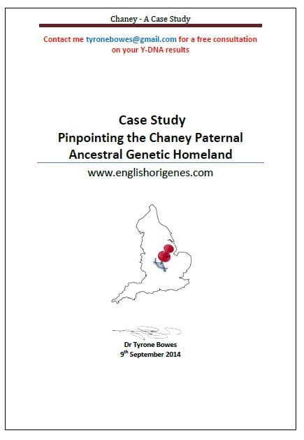 New Chaney Y-DNA Case Study added to English Origenes | English ...