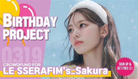 케이스타기프트 on Twitter: "🎂#LESSERAFIM #Sakura's BIRTHDAY PROJECT! LET'S ...