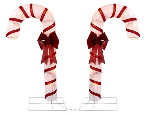 Giant Candy Cane Decorations Diy