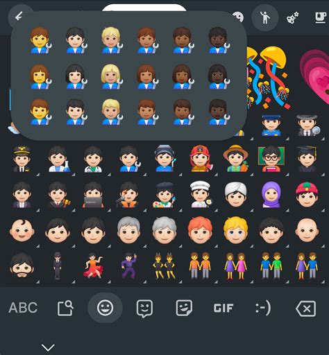 Gboard simplifies picking your emoji skin tone and gender expression of ...