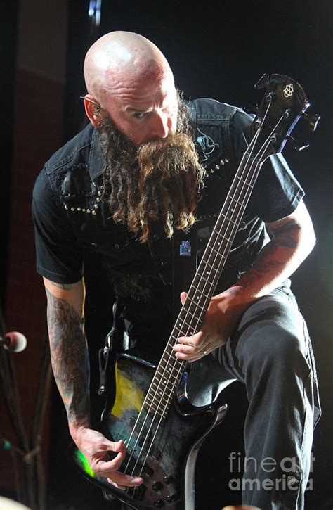 Chris Kael - Five Finger Death Punch Photograph by Concert Photos ...