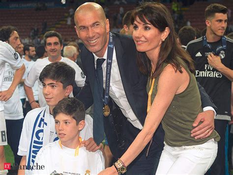 Zinedine Zidane Wife - Zinedine Zidane Attends French Open Final As He ...