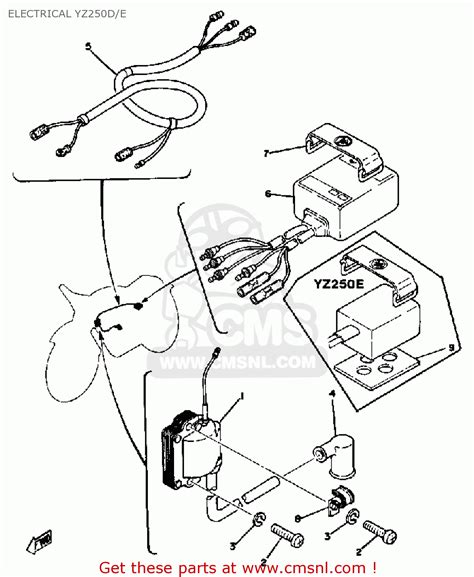 Yamaha Yz250 Wiring Diagram - Wiring Diagram