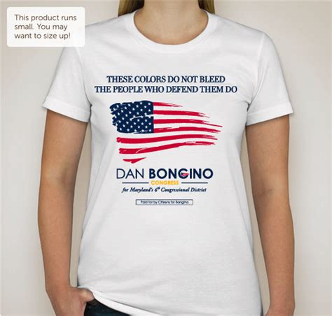 Dan Bongino for U.S. Congress Custom Ink Fundraising