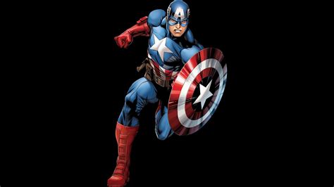 Captain America Cartoon Wallpapers - Wallpaper Cave