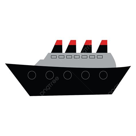 Titanic Ship Vector PNG Images, Titanic Ship On Is Maiden Voyage Vector Or Color Illustration ...